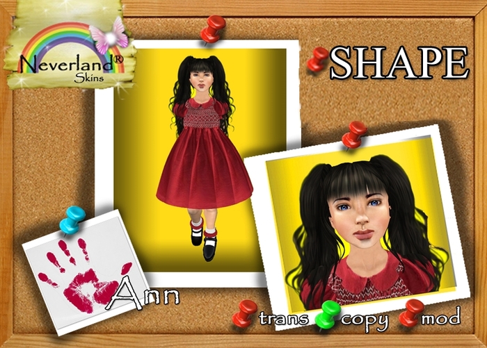 Neverland : Ann girl shape 