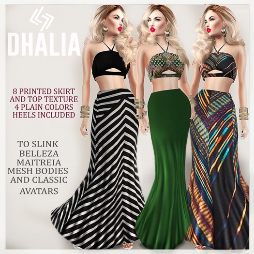 LEGENDAIRE DHALIA OUTFIT with HEELS
