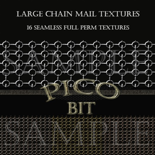 Large Chain Mail Textures