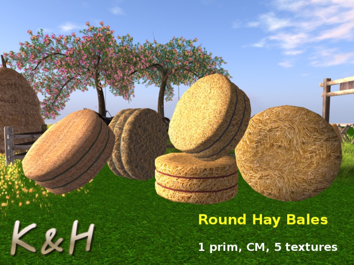 [K&H] Round Hay Bale