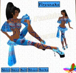 *Firesnake* Full Outfit