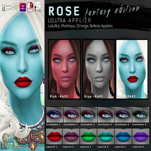 *Birth* Lelutka Hud - Rose (GGardenMay) - Lips6