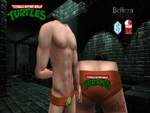 (WEAR ME) Ninja Turtle Michelangelo Briefs