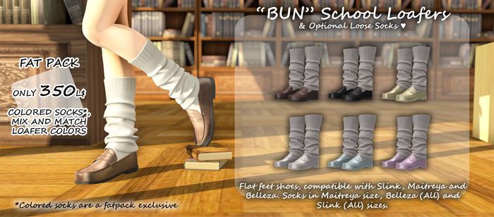 [CoD!] "Bun" School Loafers DEMO