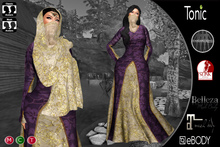 C&N Medieval dress Emma Lilac v2