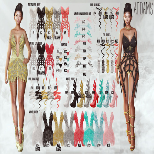 Addams // Abbe Angel Shoes // Maitreya - N*35 - RARE