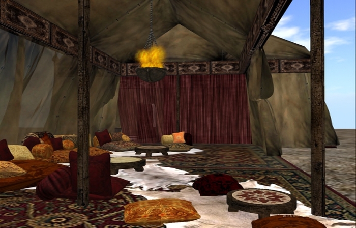 DESERT TENT-SAND