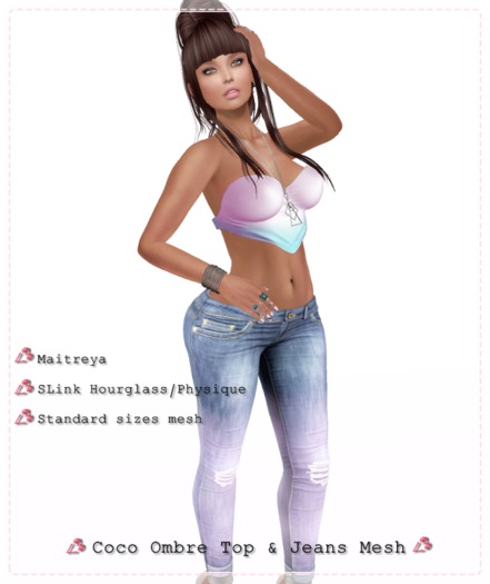 Mels- Coco Ombre Mesh.