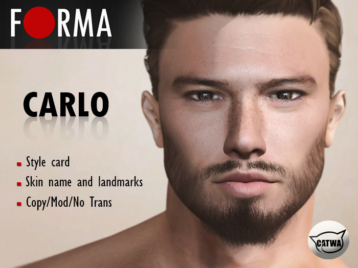 FORMA - Carlo - for CATWA Daniel Bento Head