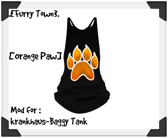 .{FT}.Orange Paw-Mod for krankhaus-Baggy Tank
