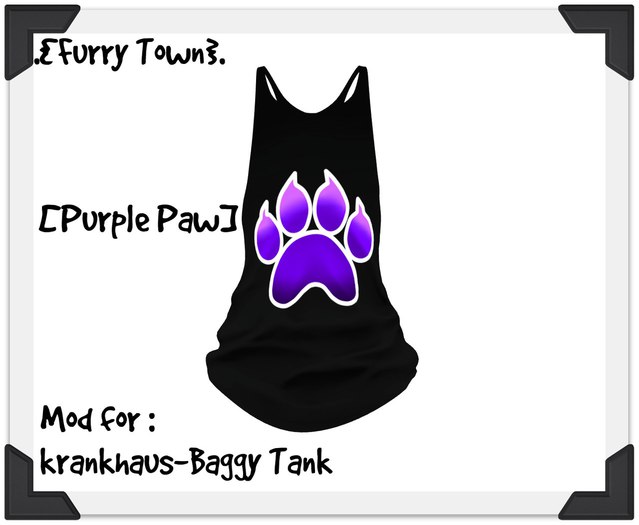 .{FT}.Purple Paw-Mod for krankhaus-Baggy Tank