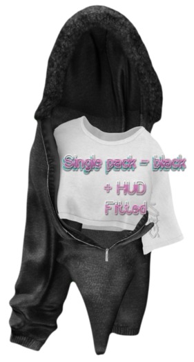 VIBES - Winter BodySuit BLACK packed