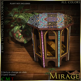 =Mirage= Moroccan Octagon Table - All