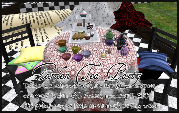 Cupcake Garden Tea Party