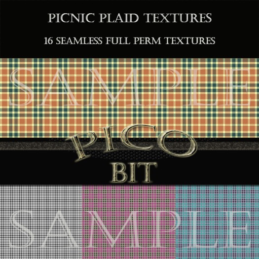 Picnic Plaid Linen Textures
