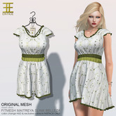Entice - Bird Set Free Dress - Green
