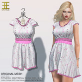 Entice - Bird Set Free Dress - Pink