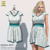 Entice - Bird Set Free Dress - Teal