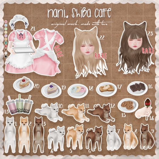 17. [NANI] Shiba.Cafe ~ French.Toast_(rez)