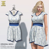 Entice - Bird Set Free Dress - Navy