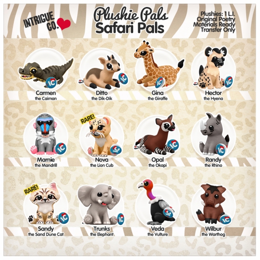 Second Life Marketplace - Intrigue Co. - Plushie Pals: Randy the Rhino