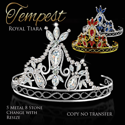 Exquisite Tempest Queen Tiara
