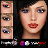RazzaNova MakeUp - Eyeshadows ::Promo pack:: Appliers and tattoo layers
