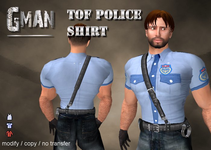 GMan Shirt - TOF Police
