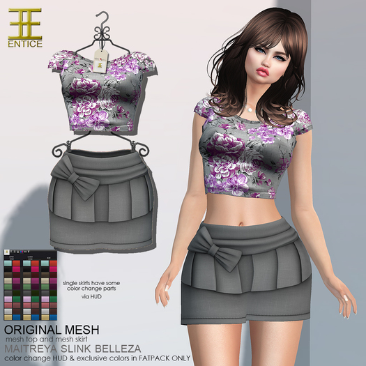 Entice - PonPonPon - Grey