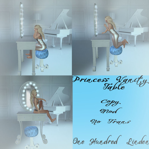 [WC] Princess Vanity Table (ADD)