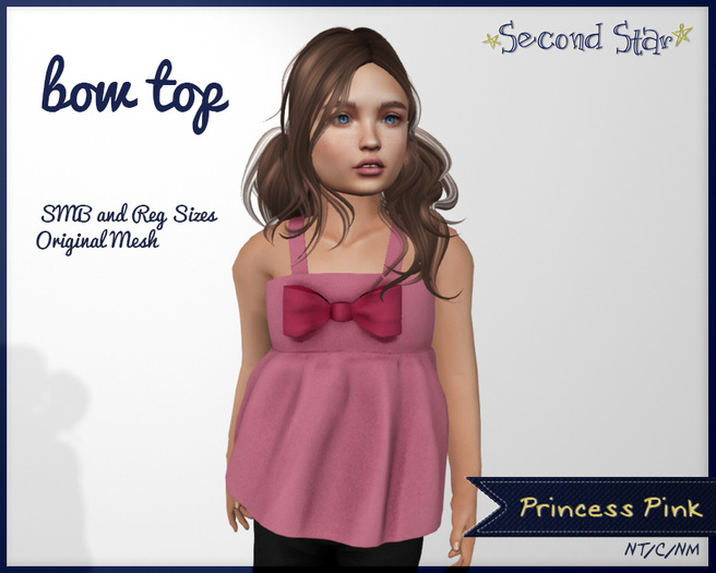 Bow-Top - Princess Pink