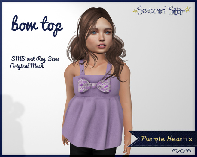 Bow-Top - Purple Heart
