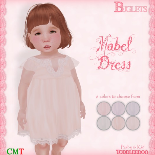 ~*Buglets*~ TD Mabel Dress [Peach]