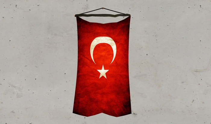 [T.eSign] Wall Flag Turkey