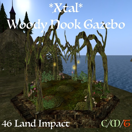 *Xtal* Woody Nook Gazebo