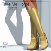 Entice - Take Me Home Boots - Gold