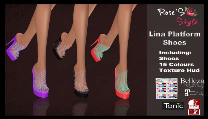 ROSE'S STYLE Lina Platform Shoes  