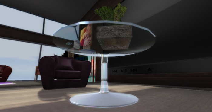 Noa's Glass Coffee Table