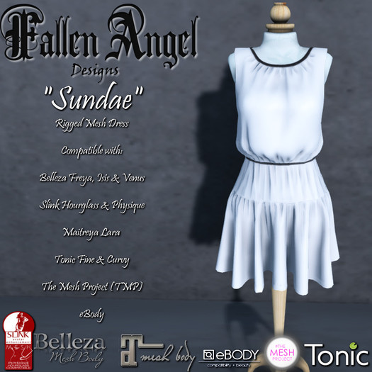 F.A.D "Sundae" Dress Pure