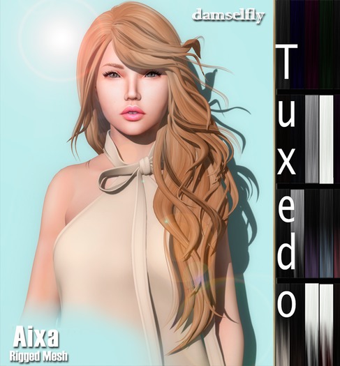 *~*Damselfly*~*Aixa Tuxedo