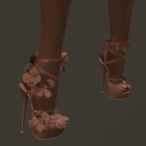 [BREATHE]-Ayame Heels-Maitreya-Brown