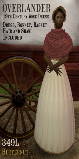 Overlander Frontier Prairie Dress in Butternut Yellow