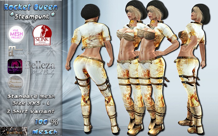 ..::BassAss::.. - Rocket Queen Steampunk [Mesh]