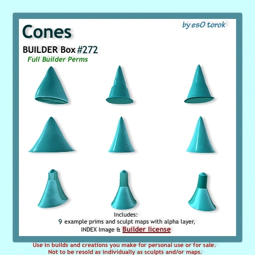 Cones Builder Box 272