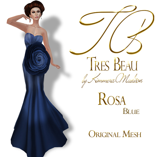 Tres Beau "Rosa" Blue BOXED