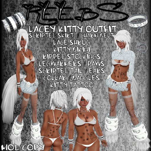 *REEBS* LACEY KITTY OUTFIT