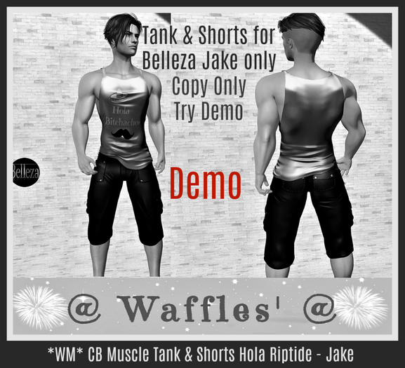 Demo *WM* CB Muscle Tank & Shorts Hola Riptide - Jake