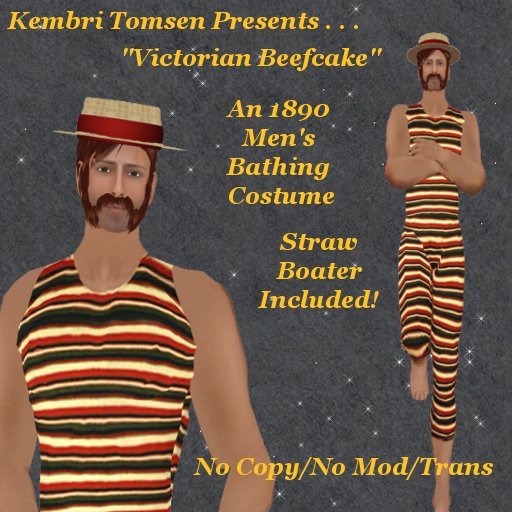 victorian mens swimsuit