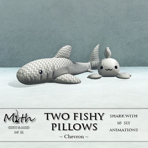 Myth - Fishy Pillows - Chevron
