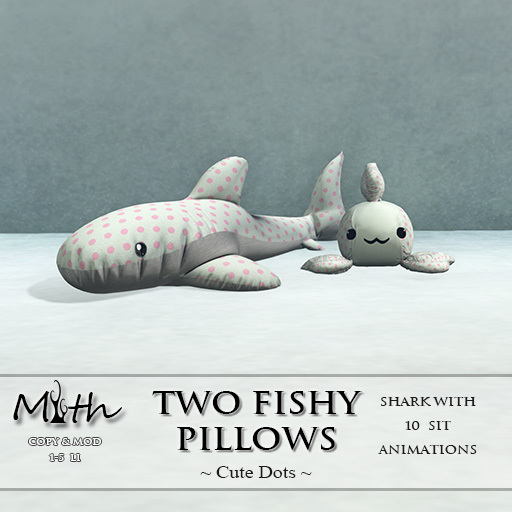 Myth - Fishy Pillows - Cute Dots